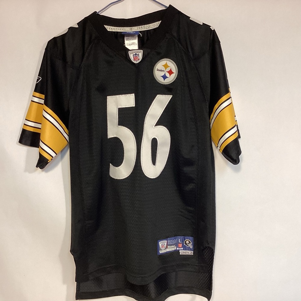 Reebok Pittsburgh Steelers Woodley Jersey boys size large
